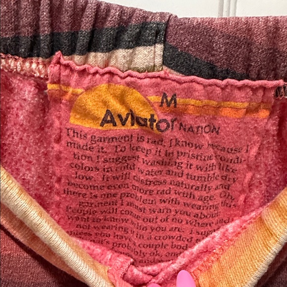 Aviator Nation Serape Bolt Stitch
Cropped Sweatshirt & Jogger Set - Picture 4 of 12